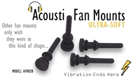 Acousti Ultra Soft Anti-Vibration Fan Mount AFM02B OEM 100-pack