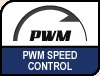Image shows Custom-designed PWM IC with SCD logo.