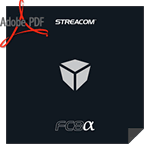 Streacom FC8 ALPHA User Guide Logo. Image shows Streacom FC8 ALPHA User Guide logo.