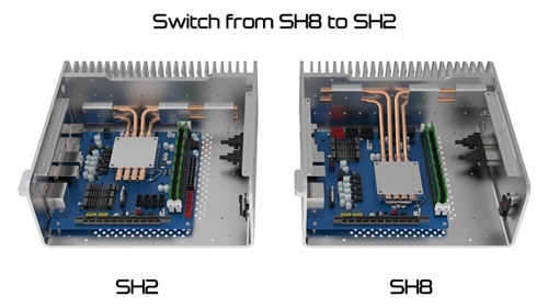 FC8 Alpha now ships with SH2 heatpipes